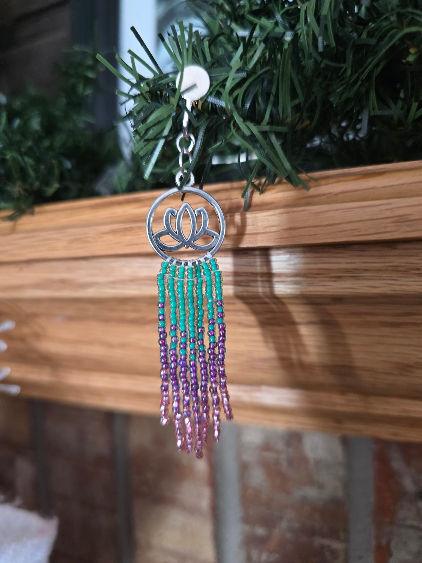 Lotus Fringe Earrings