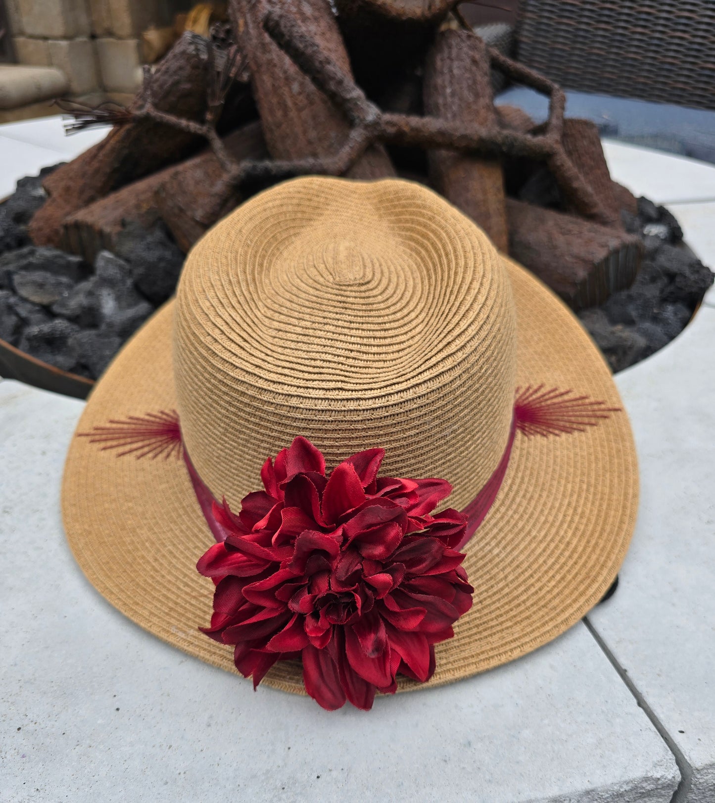 Custom Straw Beach Hat