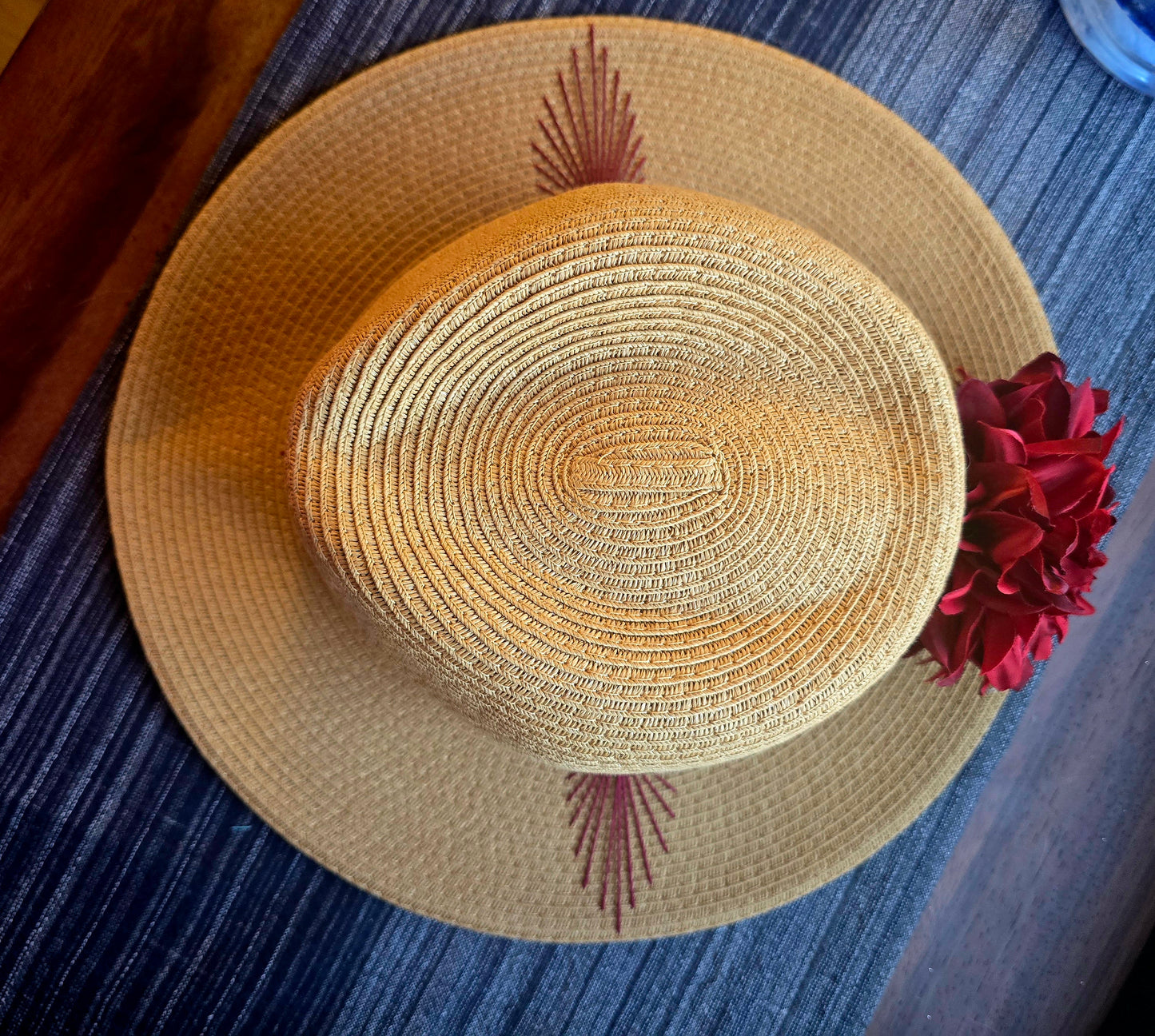 Custom Straw Beach Hat