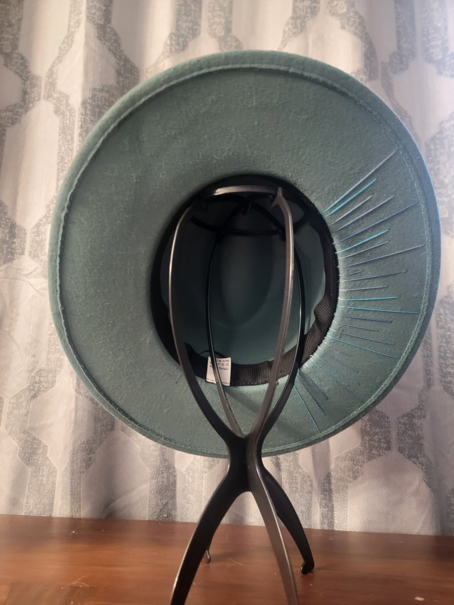 Peacock Inspired Fedora