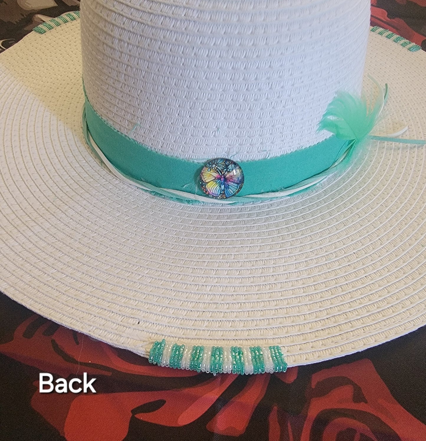 Beaded Beach Hat