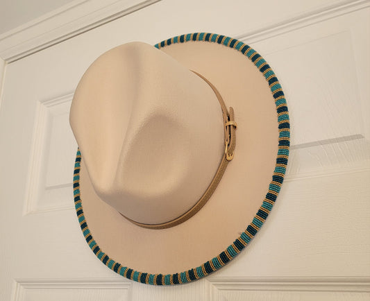 Fedora Beaded Brim