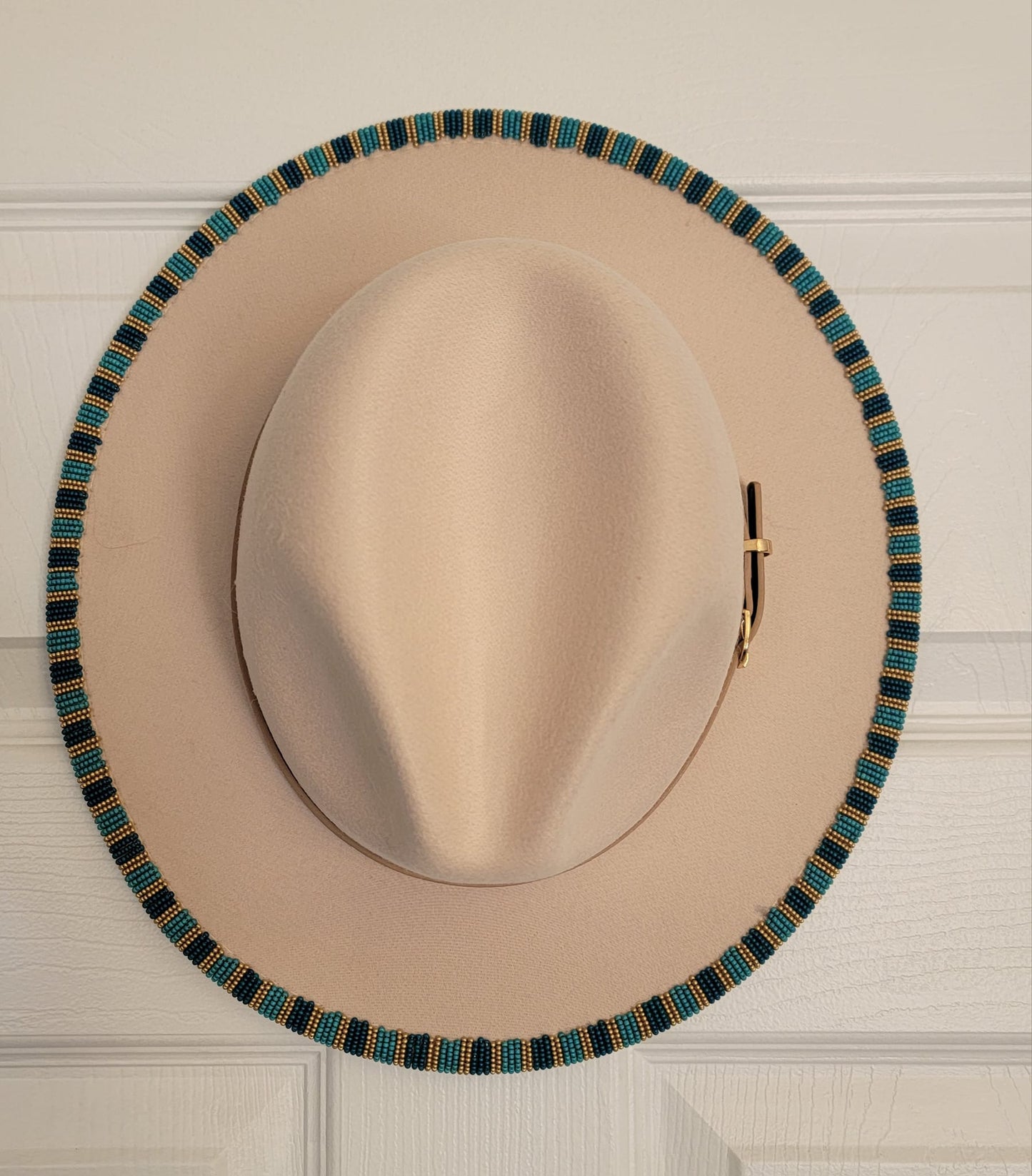 Fedora Beaded Brim