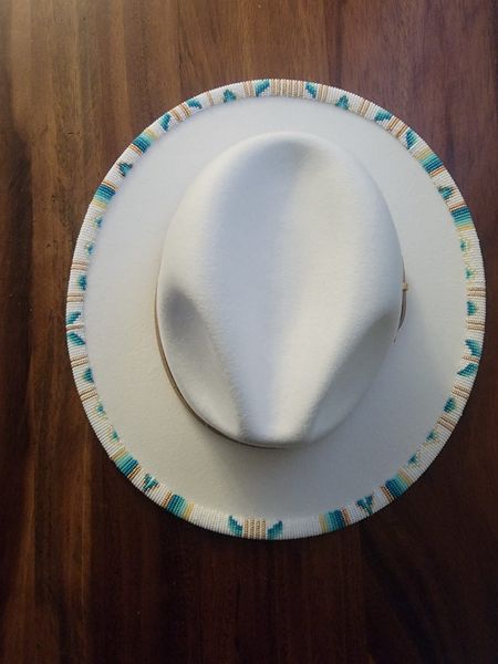 Beaded Brim Fedora