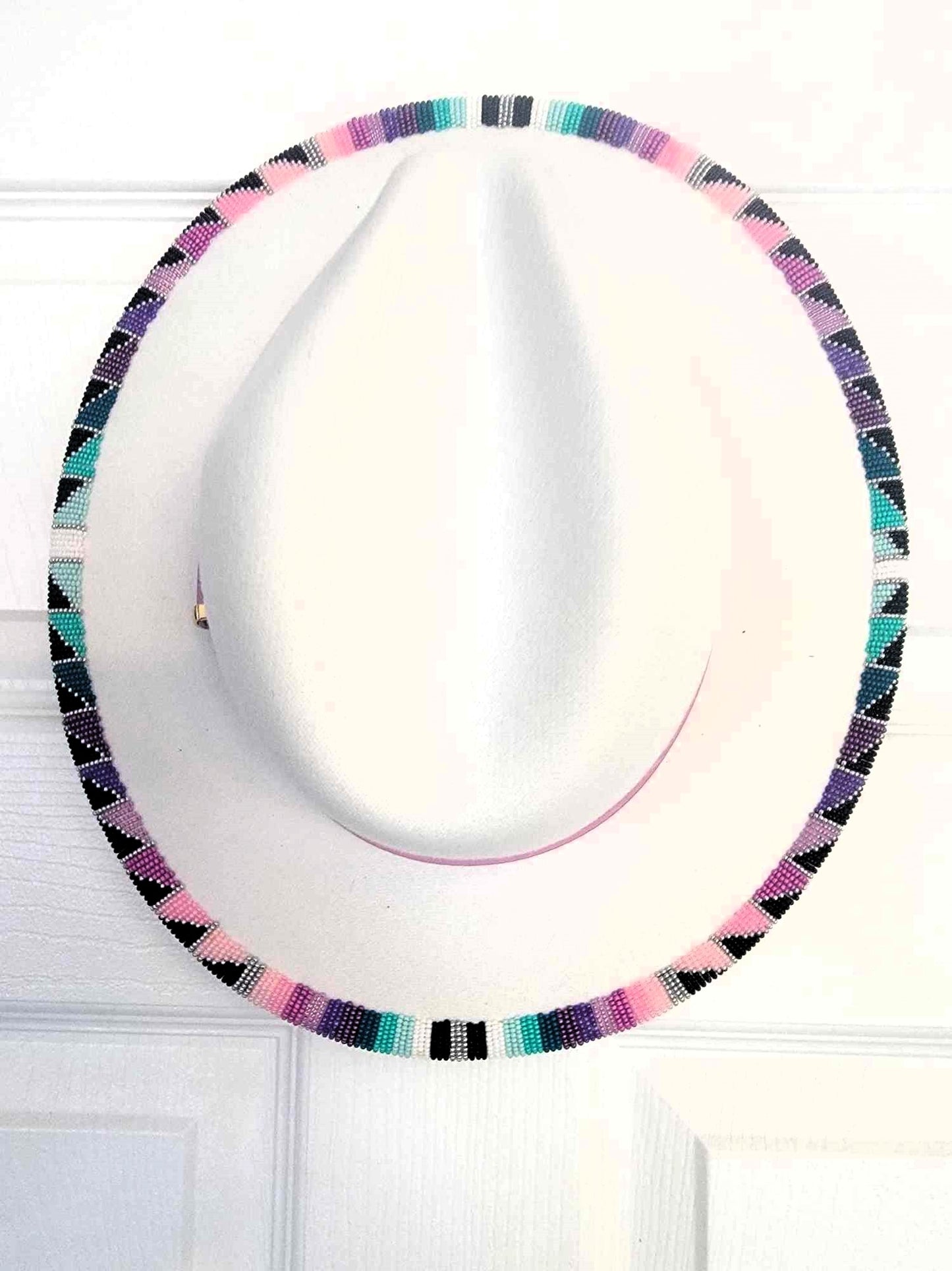 Beaded Brim Fedora