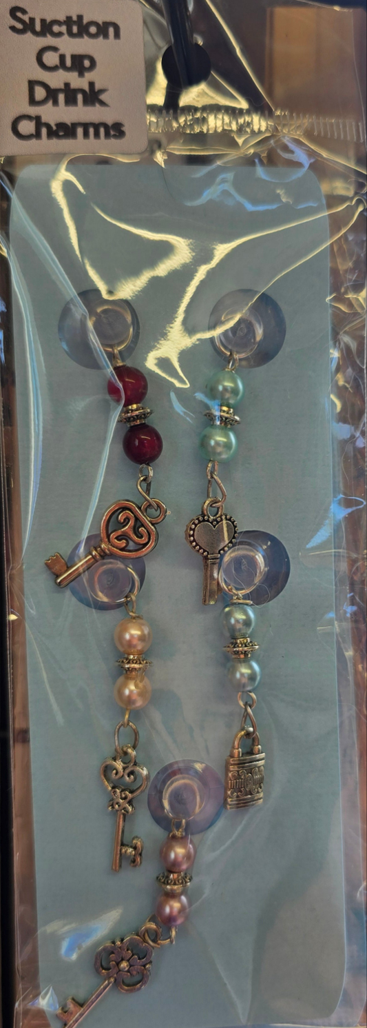 Suction Cup Glass Charms
