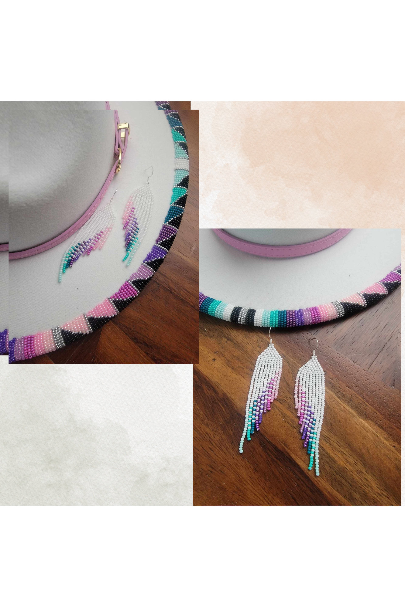 Beaded Brim Fedora