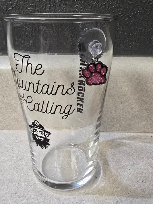 Mini suction cup drink charms