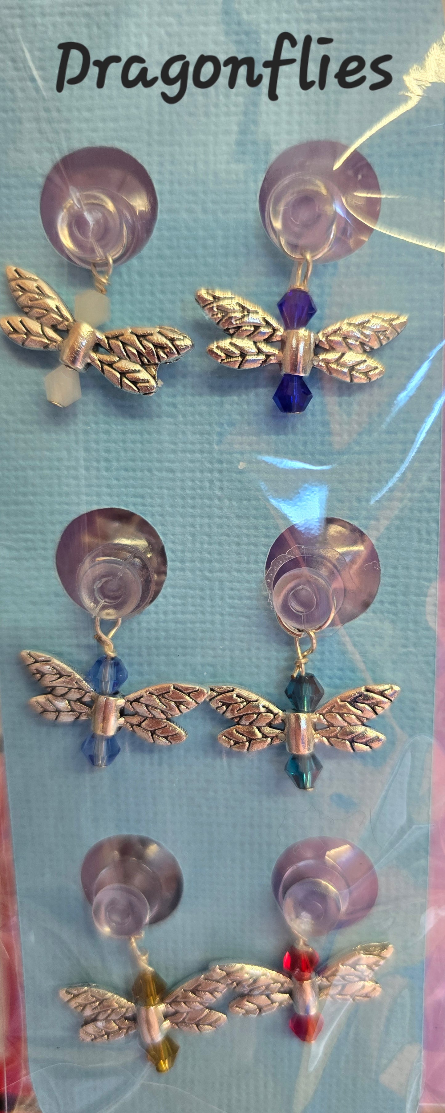 Suction Cup Glass Charms