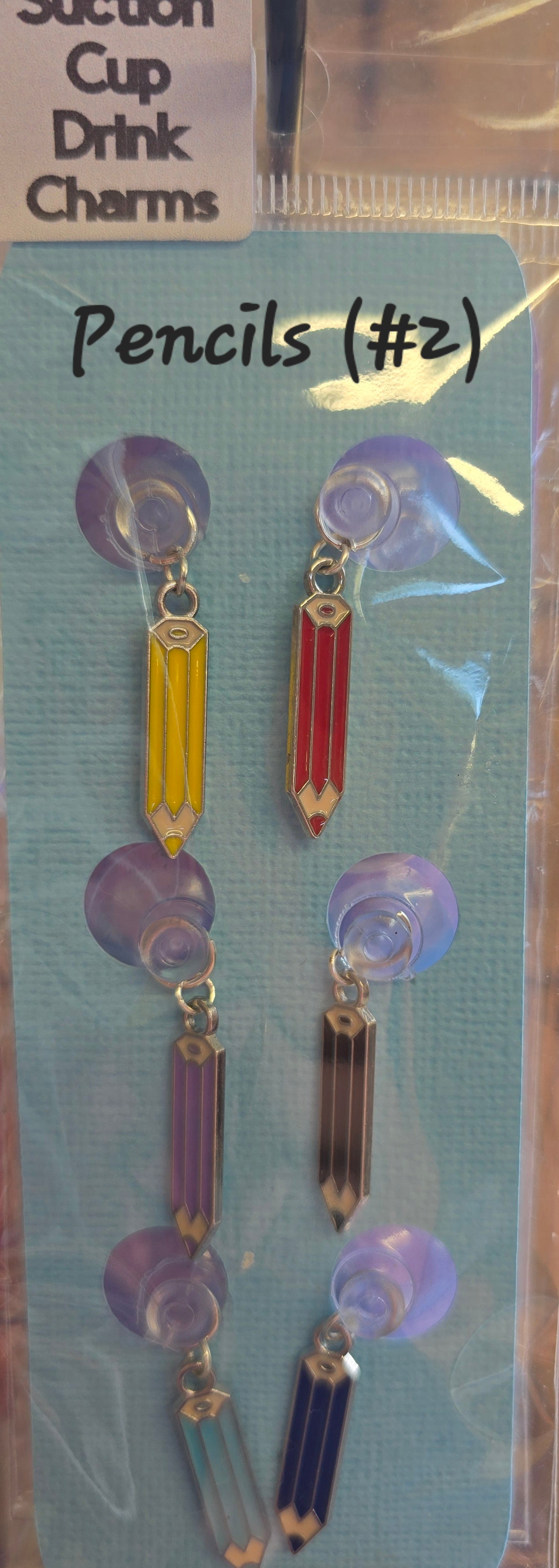 Suction Cup Glass Charms