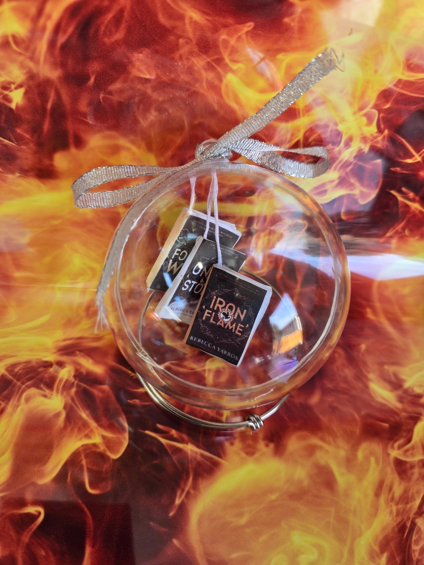 Library Globe Ornament