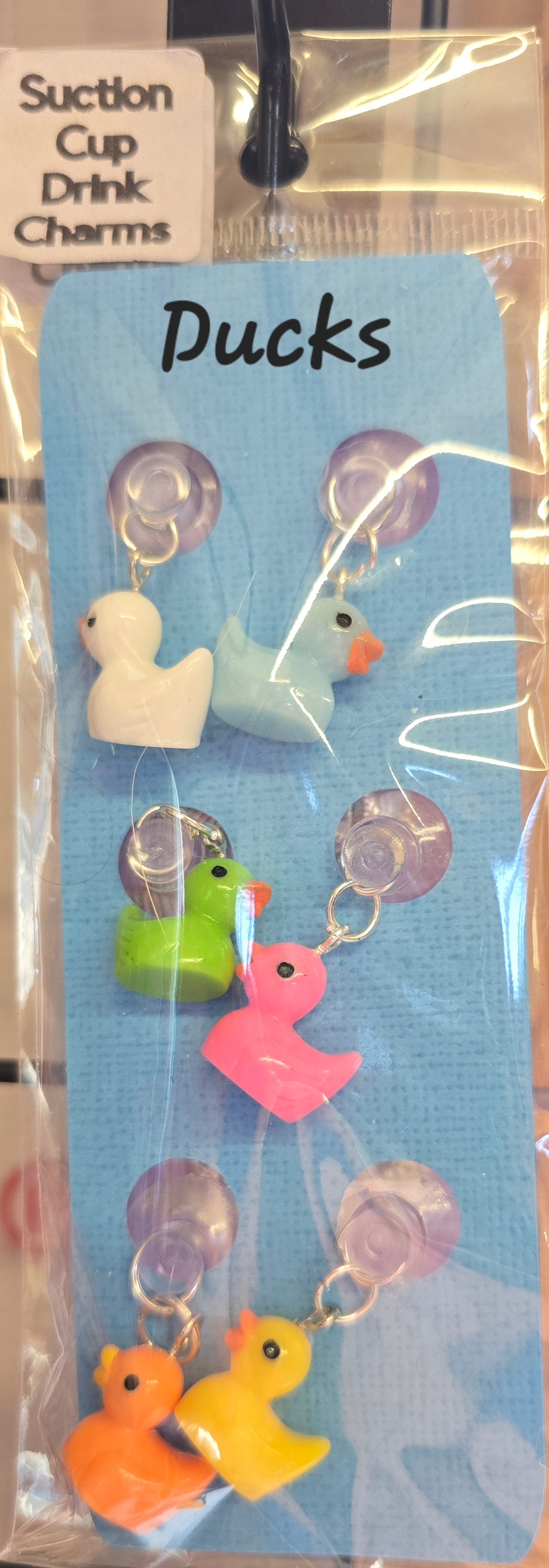 Suction Cup Glass Charms
