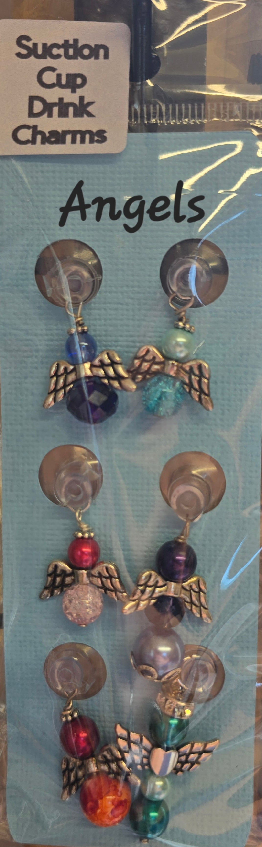 Suction Cup Glass Charms