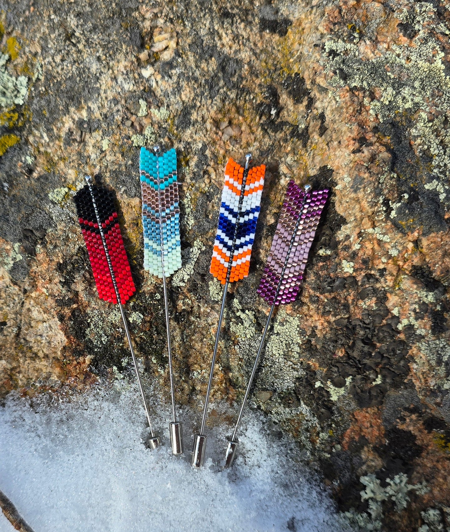 Beaded Accessory Pins