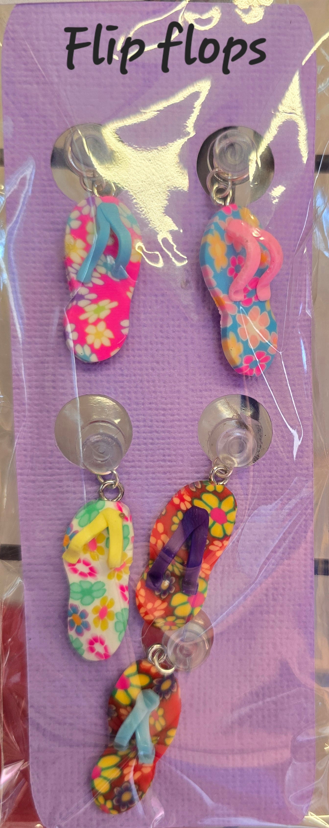 Suction Cup Glass Charms