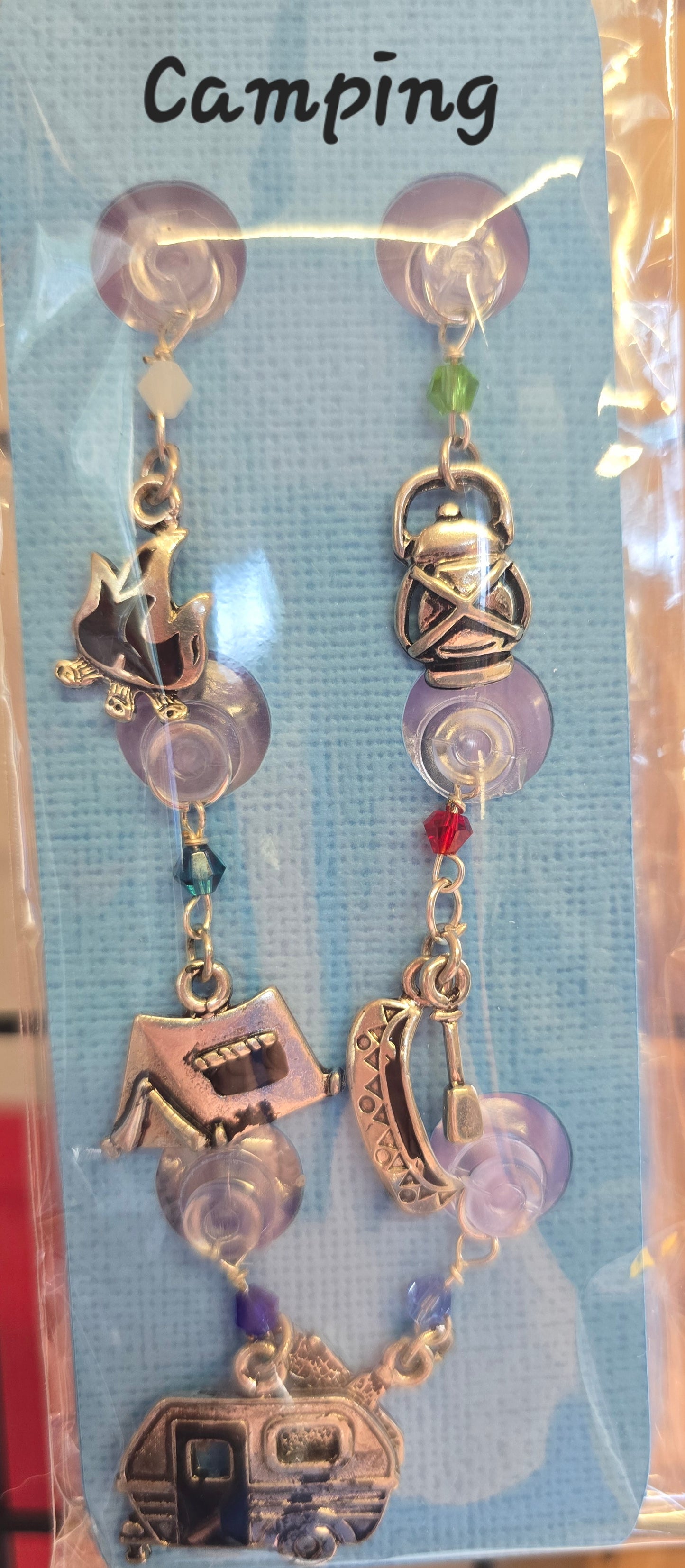 Suction Cup Glass Charms