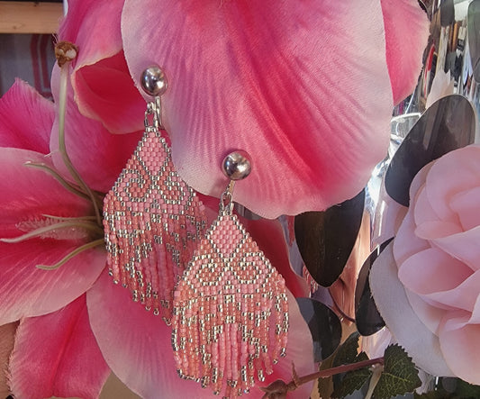 Chandelier Beaded Earrings