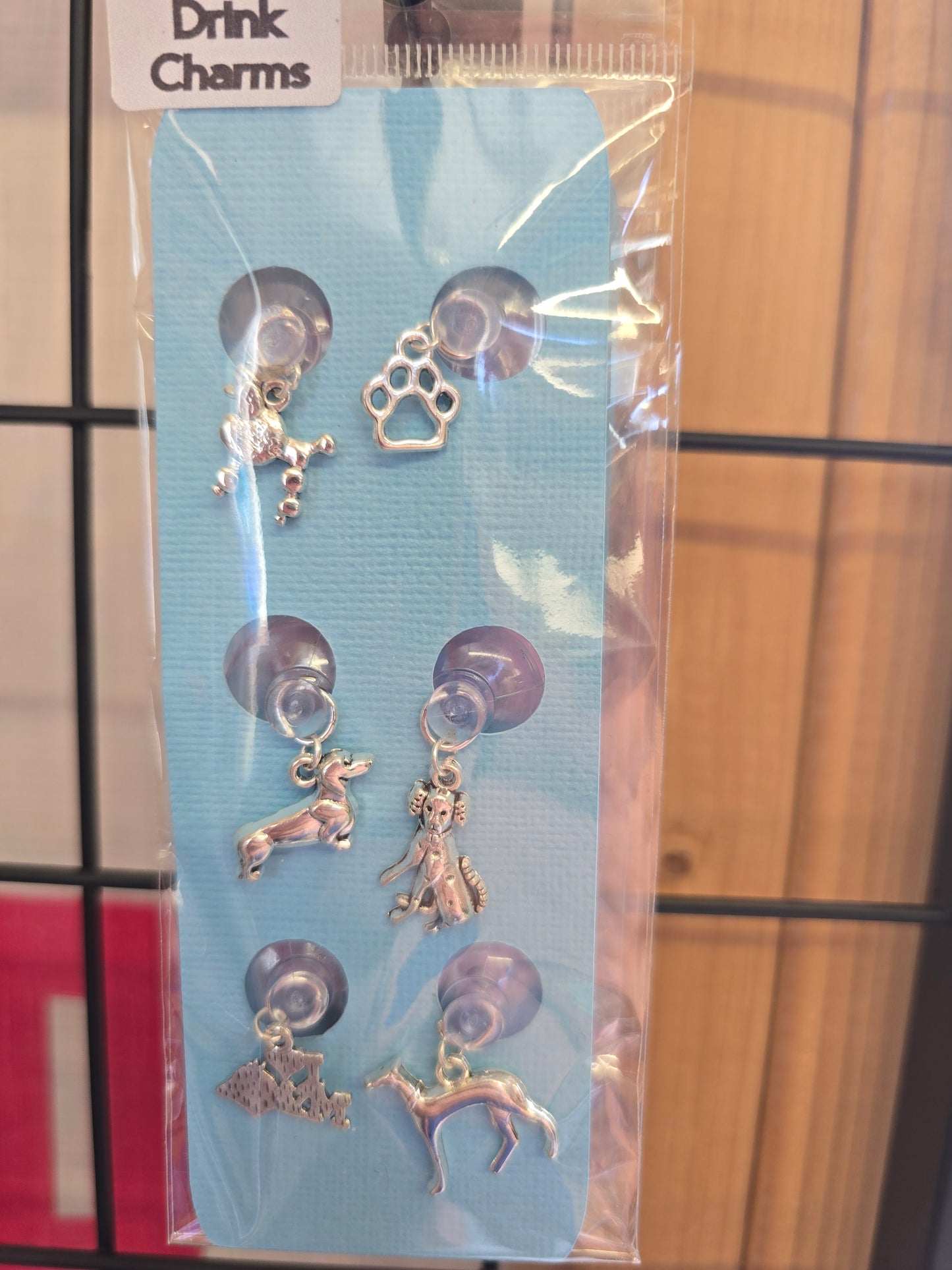 Suction Cup Glass Charms