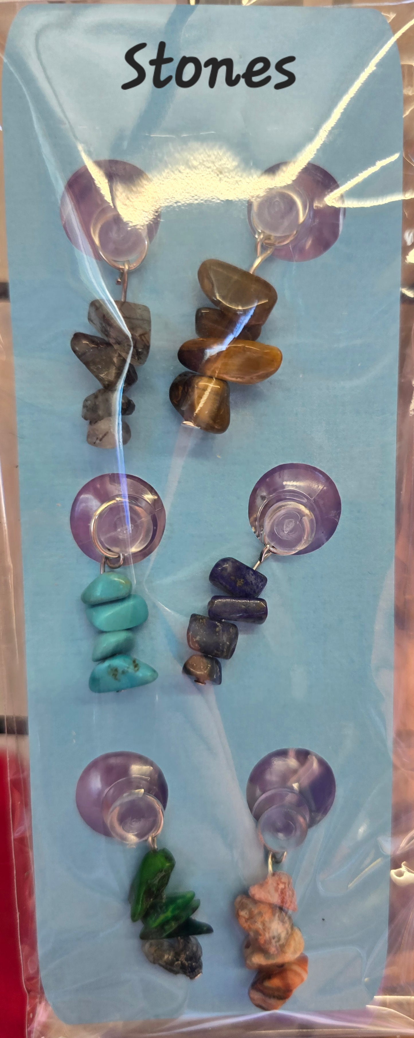Suction Cup Glass Charms