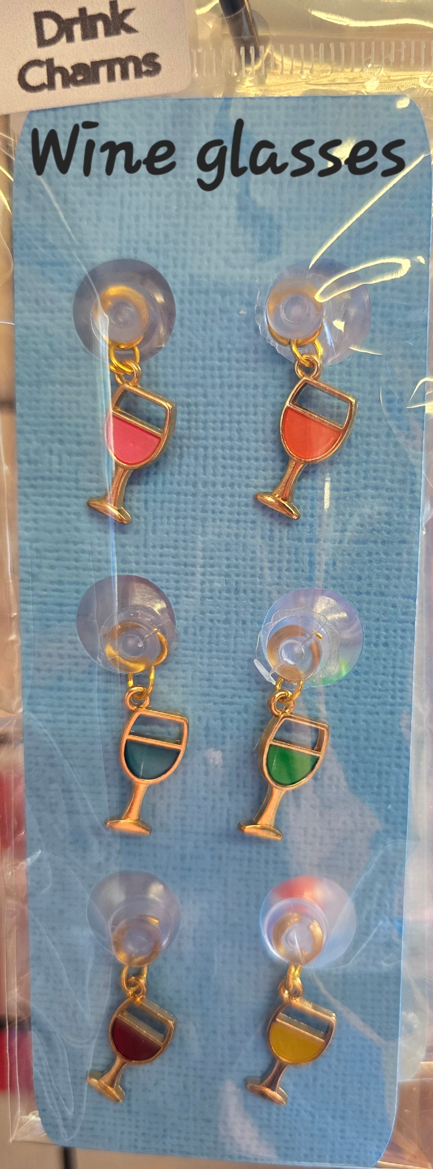 Suction Cup Glass Charms