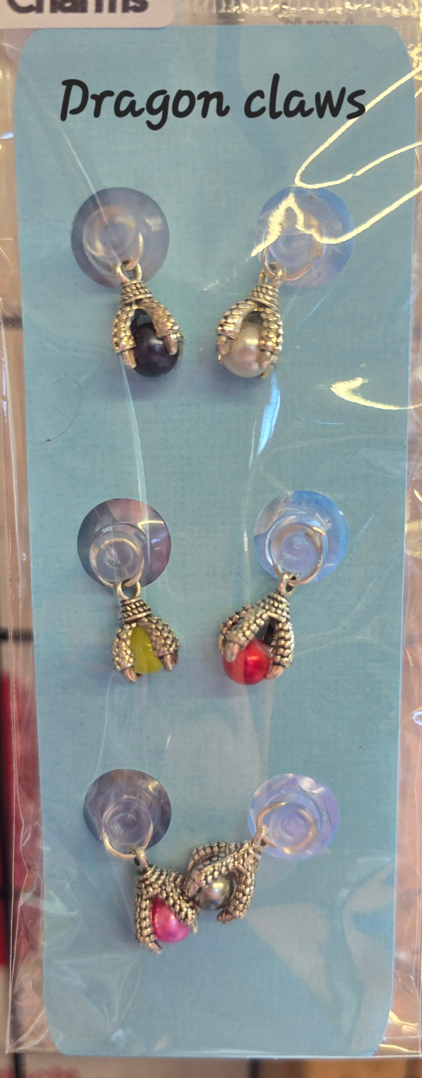 Suction Cup Glass Charms