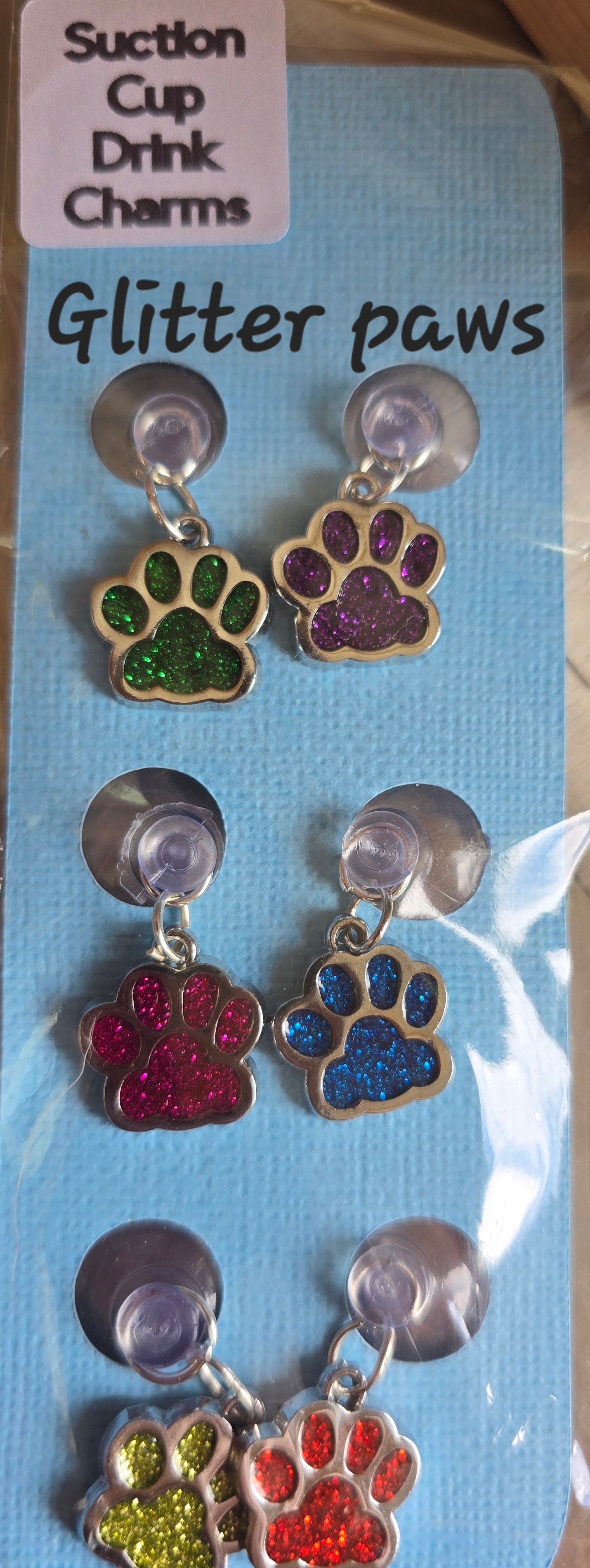 Suction Cup Glass Charms