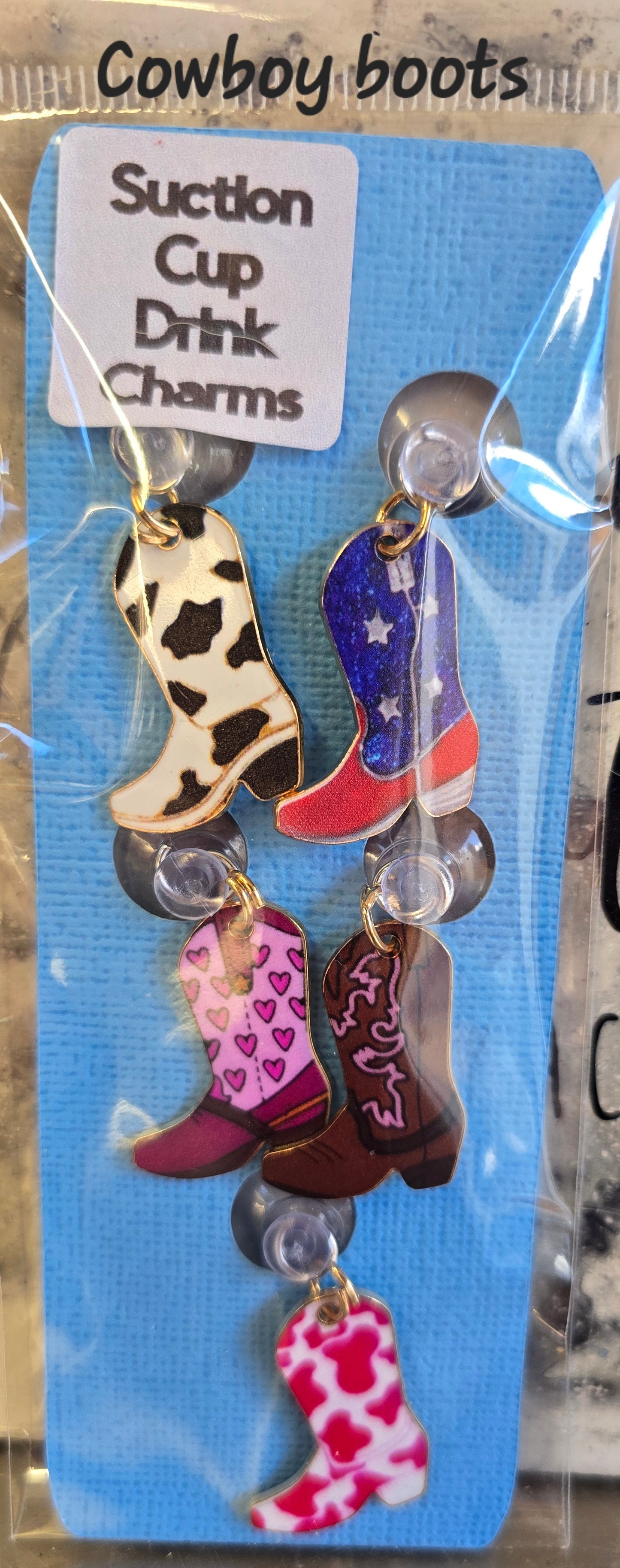 Suction Cup Glass Charms