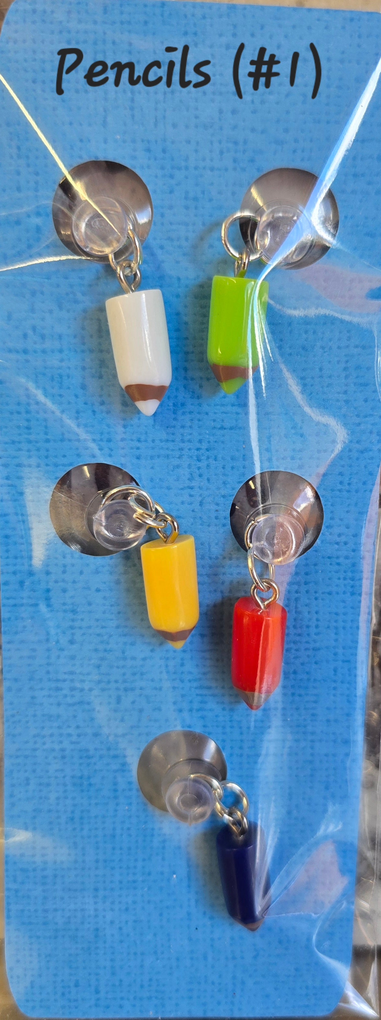 Suction Cup Glass Charms