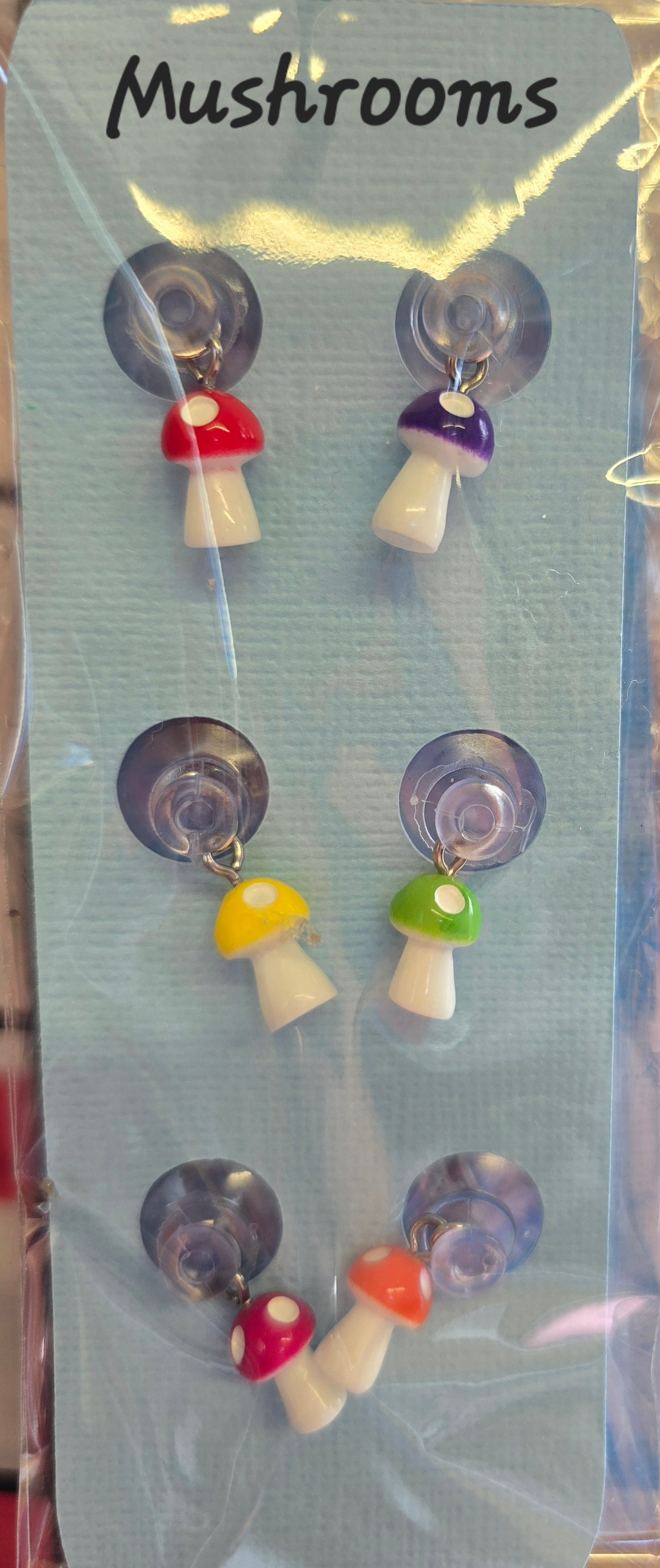Suction Cup Glass Charms